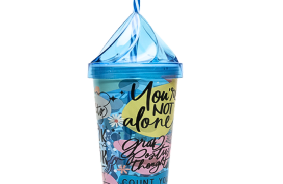 Sipper Cup with Straw 600ml - Image 2