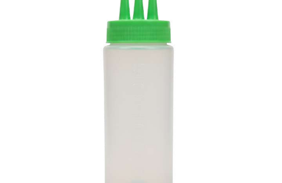 3 Nozzles Plastic Sauce Bottle - Image 4