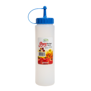 Sauce Ketchup Bottle with Nozzle Cap