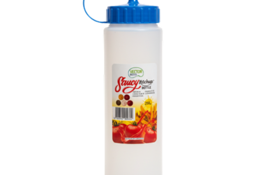 Sauce Ketchup Bottle with Nozzle Cap