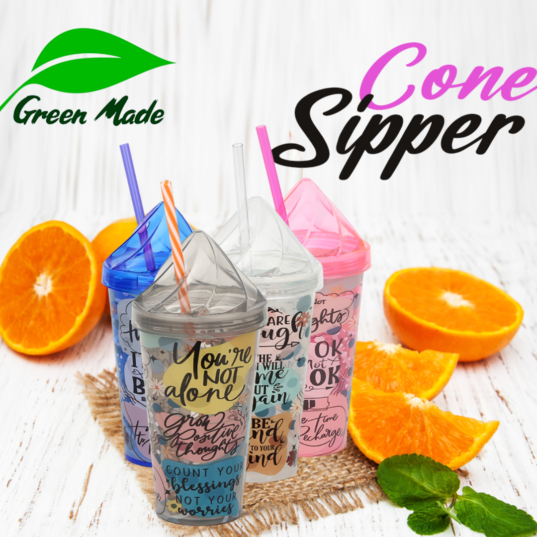 Sipper Cup with Straw 600ml