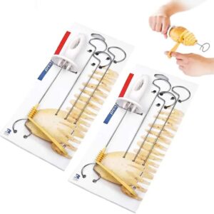 Rotate Potato Slicer Stainless Steel +Plastic Twisted