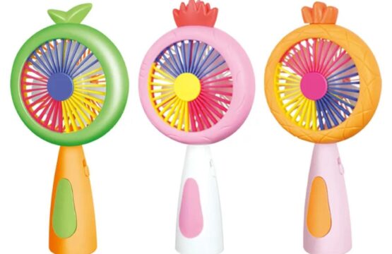 Mini Colorful Fan With Light - Image 3
