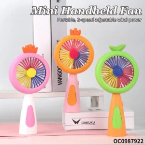 Mini Colorful Fan With Light