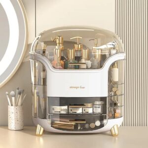 Cosmetics Storage Box Makeup Display Shelf Desktop Dressing Table Jewelry Organizer Box Bathroom Lipstick Skin Care Product Rack