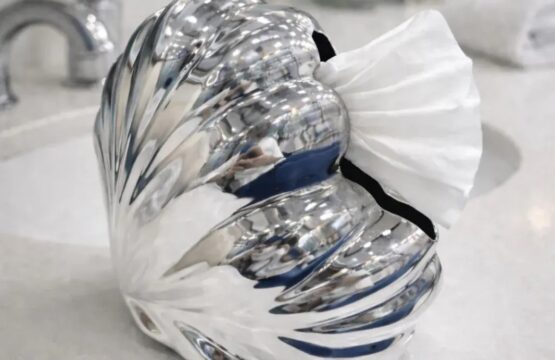 Luxury Plastic Shell Tissue Box (Random Color) - Image 3