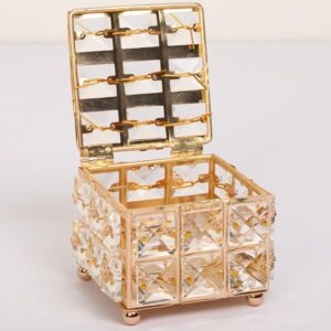 Mini Crystal Jewellery Box