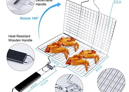 Net Handheld Portable BBQ Grill - Image 2