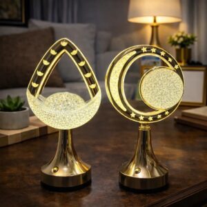Premium LED Metal Rechargeable Lamp
