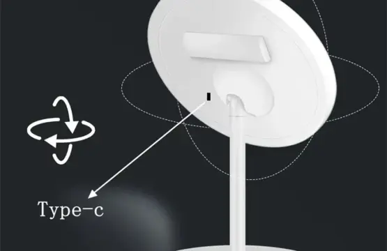 LED Rechargeable Smart Touch Vanity Mirror - Image 2