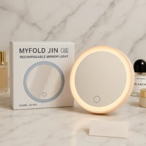 Portable Vanity Makeup Mirror with Touch Control
