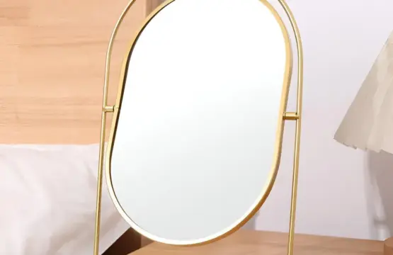 Rotatable Desktop Vanity Mirror Adjustable Makeup Mirror - Image 3