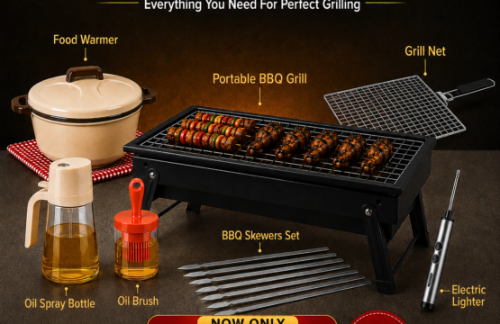 Ultimate BBQ Bundle – 7 Premium Grilling Essentials | Complete BBQ Set
