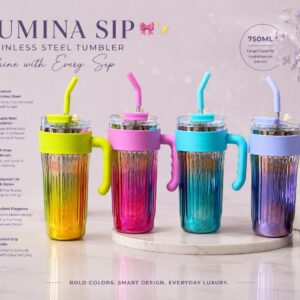 Lumina Sip Stainless Steel Tumbler (750ml