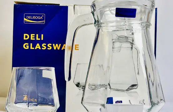 7 Pcs Heat Resistant Glass Jug Set - Image 2