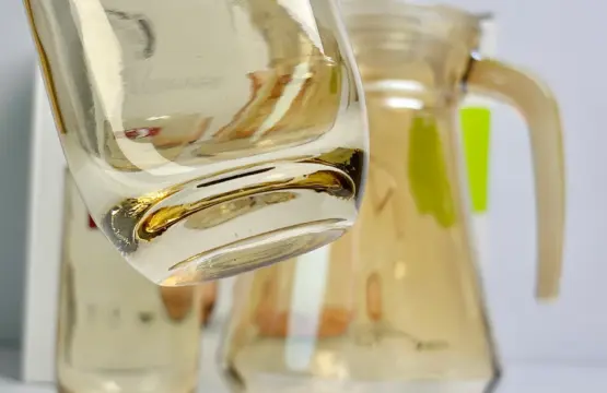 7 Piece Crystal Clear Glass Water Set - Image 2