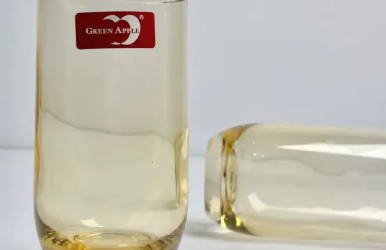 7 Piece Crystal Clear Glass Water Set - Image 3