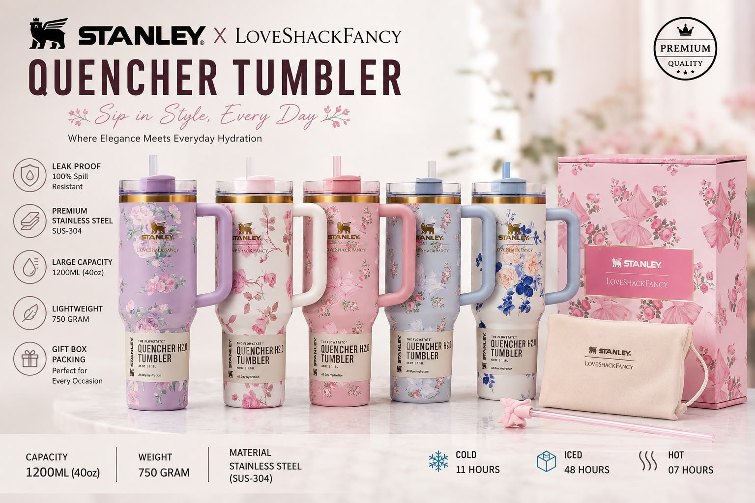STANLEY X LOVE SHACK FANCY
Gift Box