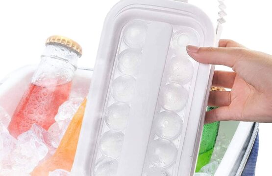 Portable Ice Ball Maker Bottle – 17 Ice Cubes
